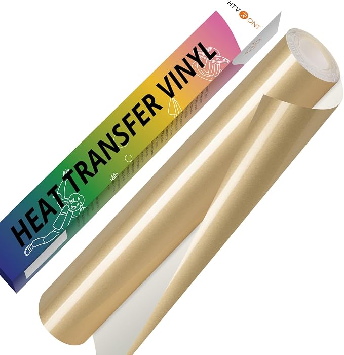 HTVRONT Champagne HTV Vinyl Roll by HTVRONT
