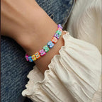 100pcs Colorful Butterfly Polymer Clay 10mm Spacer Beads - Image 5