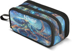 Custom Octopus Galaxy Pencil Case Box Boys Girls Personalized Name Large Pencil by BOENLE-WELCOMEYOURCOMING
