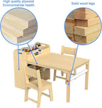 GDLF Kids Art Table and Chairs Set, Craft Desk - Image 6