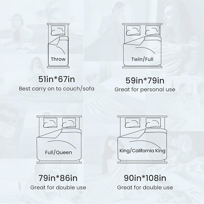 Elegear Revolutionary Cooling Blanket Queen Absorbs Heat to Keep Body Cool - Image 6