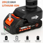 THINKWORK 20V Cordless Hot Glue Gun and Sticks Set, Rechargeable Glue Gun - Image 6