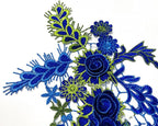 Vintage Rose Sew Lace Flower Embroidery Patches, - Image 4