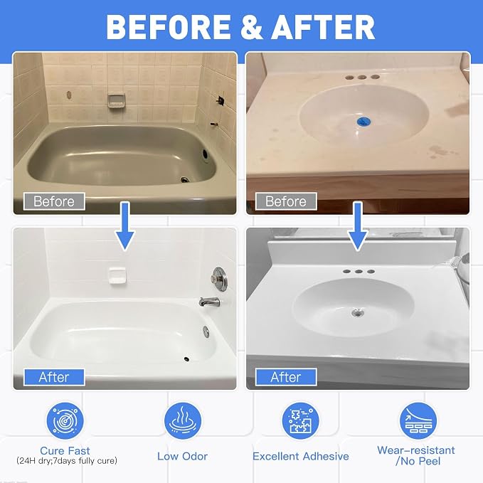DWIL Tile Paint, Tub and Tile Refinishing Kit - Image 8