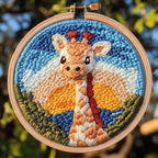 RUIQLXHANG Punch Needle Kits for Beginners, Cute Cartoon Highland Cow by RUIQLXHANG