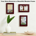 RPJC 4x6 inch Picture Frame Made of Solid Wood and High Definition Glass - Image 4