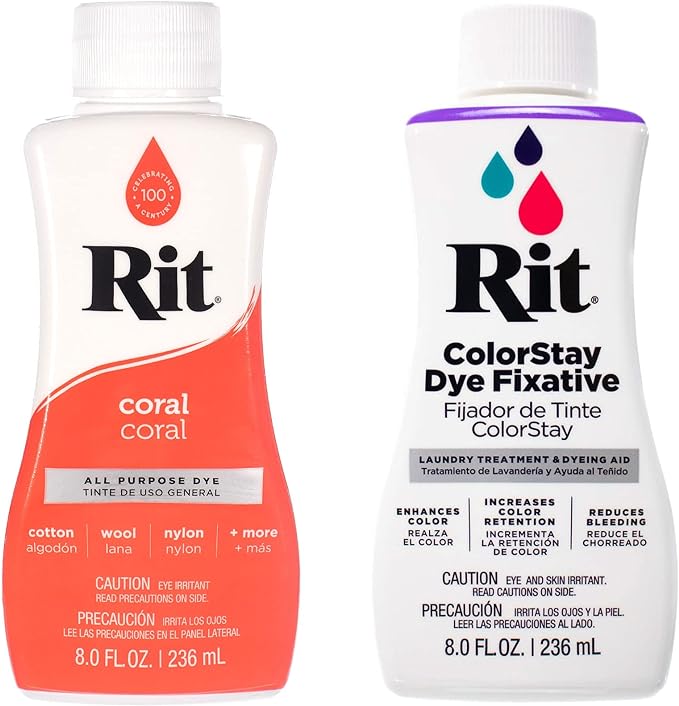Rit Dye – 8 Oz. Liquid Fabric Dye by CraftCounty