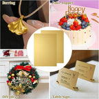 1/8Thick Gold Acrylic Mirror Sheet 12x16In Gold Mirror Acrylic, DIY Craft - Image 7