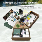 Microland Calming Craft Kits for Adults DIY Zen Forest Landscape Resin Craft - Image 2
