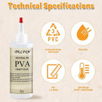 PVA Glue Book Binding, PH Neutral PVA Adhesive, Professional-Grade Strength - Image 4