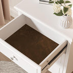 CHIHUT Brown Velvet Wallpaper Peel and Stick Self Adhesive Felt Drawer Liner - Image 6