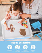 AtMini Light Table for Kids-Sand Painting Light Box Sand Art Kits Light Table - Image 6