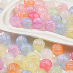 16mm Acrylic Beads 100pcs Cute Colors Spacer Beads Loose Beads - Image 5