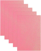 MECCANIXITY 5 Sheets Pure Red Shiny Foam Sheets, 8 Inch x 12 Inch Sparkle EVA by MECCANIXITY