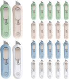 DIYSELF 24 Pack Box Cutter Retractable, Small Utility Knife, Sharp Box Knife by DIYSELF