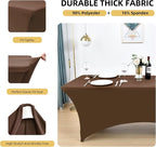 2-Pack 4ft Spandex Table Covers - Image 2