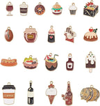 Enamel Food Charms Cute Assorted Food Pendants Sweet Dessert Charms - Image 8