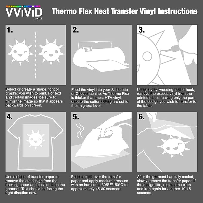 VViViD Green Heavy-Duty Iron-On Heat Transfer Vinyl Film 12 Inches x 3 Feet - Image 4