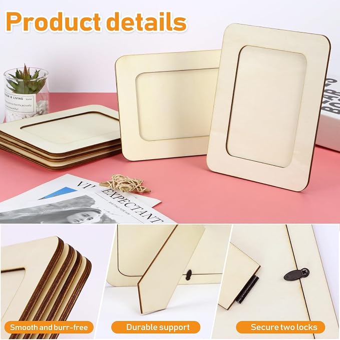 VOKOY 15 Pack Wooden Picture Frames - Image 3