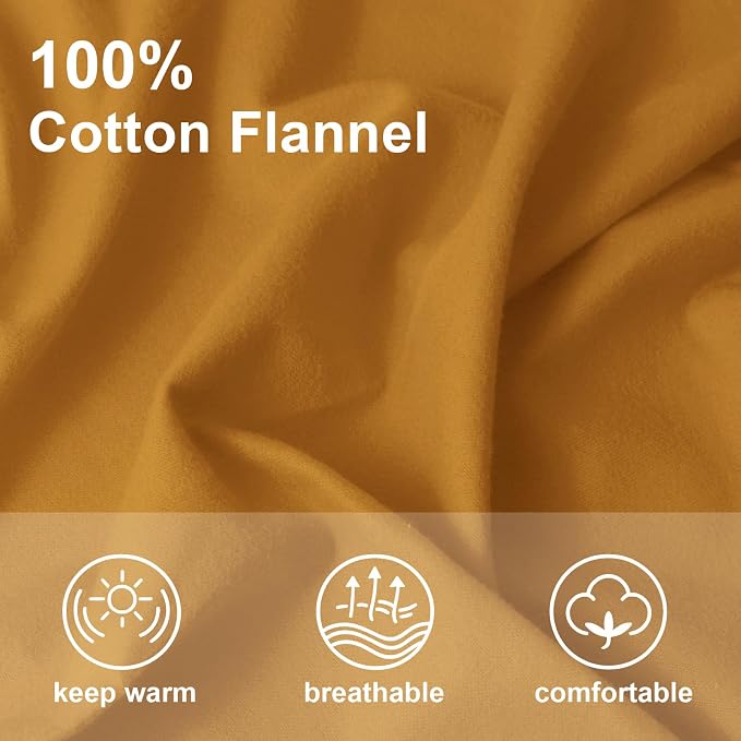 59”W Cotton Flannel Fabric, Super Soft 150GSM, Medium Weight Solid Arts & - Image 4