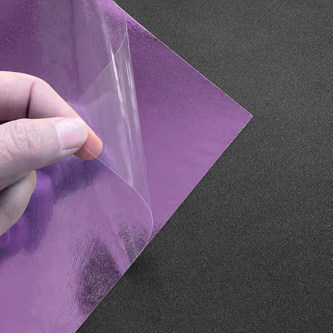 Tvinyl Warehouse Light Purple HTV Foil Heat Transfer Vinyl - Image 3