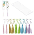 Blank Clear Acrylic Bookmakrs 20Pcs Plastic Craft Transparent Acrylic Bookmakrs by PENTA+ANGEL