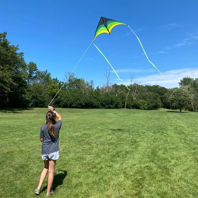 Mint's Colorful Life Delta Kite - Image 3