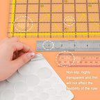 Ruler Grips, Non-Slip Ruler Rings, Quilt Template Grips, Silicone Grips - Image 4