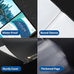 Sooez Binder with Plastic Sleeves 30-Pocket, Displays 60 Pages, 8.5x11 - Image 5