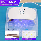 KISREL UV Resin with Light - 200g Upgraded Hard Type Crystal Clear Ultraviolet - Image 3