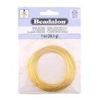 Beadalon Carbon Steel Memory Wire, X-Large Bracelet, 1 oz, Approx. 62 coils by Beadalon