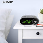 Sharp Digital Easy to Read Alarm Clock - Image 6