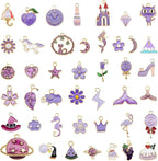 30pcs Mixed Enamel Charms Pendants by JulieWang-FortheLoveofHandmade