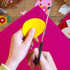 Jtnohx Color Felt, Soft Felt Sheets, 1.4mm Thick 8"x12" Handicraft Felt Fabrics - Image 5