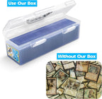 SUNEZLGO Storage Box For Toploader, Trading Card Storage Box Plastic, Playing - Image 5