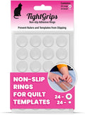 TightGrips Non-Slip Pads for Quilt Templates | Precision Grips for Quilting by LaserThing