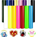 Tintnut Classic Color Heat Transfer Vinyl, 15 Sheets 12"x10" Iron on Vinyl | by Tintnut