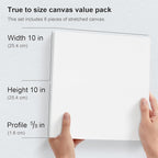 PHOENIX Square Canvas for Painting - Image 3
