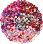 Aipridy Assortment European Large Hole Beads Spacer Beads Rhinestone Craft Beads by AIPRIDY