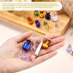 Geiserailie 80 Pieces Tiny Glass Bottles Spell Jars - Image 4