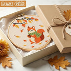 Louise Maelys Autumn Squirrel Embroidery Kit - Image 5