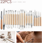 Clay Tools 52PCS Pottery Tools Clay Sculpting Tools Polymer Clay Tools Kit - Image 2
