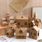 NUOBESTY 6 Pcs Cardboard Houses - Image 7
