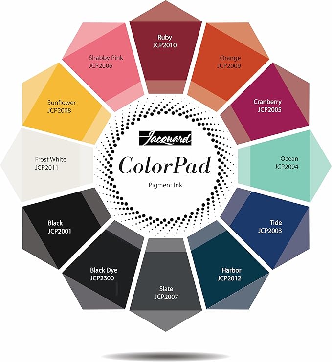 Jacquard ColorPad .5 oz Stamp Pad Pigment Ink Refill - Image 3