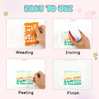 Tintnut Carrot Curl Color Heat Transfer Vinyl, easy cut & weed, stretch washable - Image 4