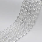MJDCB 7A Natural White Clear Quartz Round Beads Gemstone Beads - Image 6