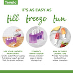 Tovolo, Molds Pop Freezer Mermaids Set Of 4 - Image 4