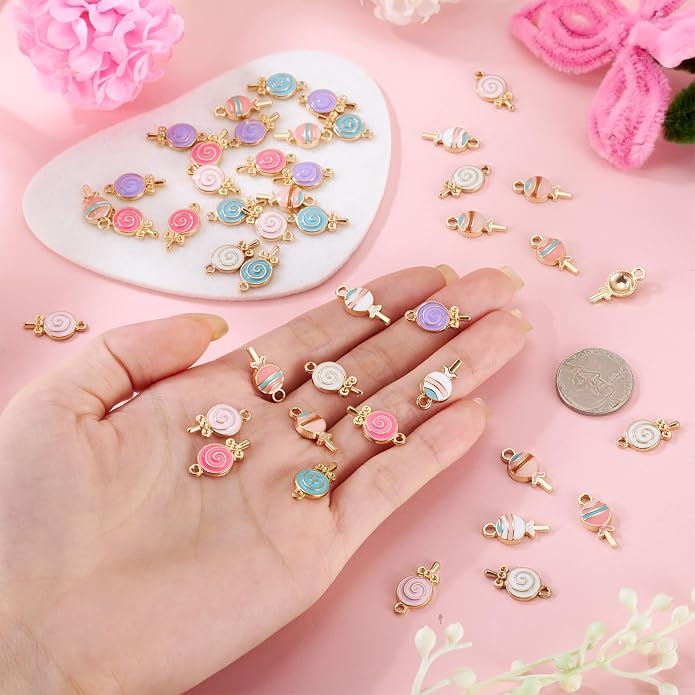 Enamel Food Charms Cute Assorted Food Pendants Sweet Dessert Charms - Image 4