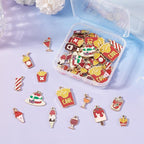 Enamel Food Charms Cute Assorted Food Pendants Sweet Dessert Charms - Image 6