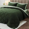MUXHOMO 5 Pieces Twin Comforter Set, Reversible Bed in a Bag Twin Size by MUXHOMO